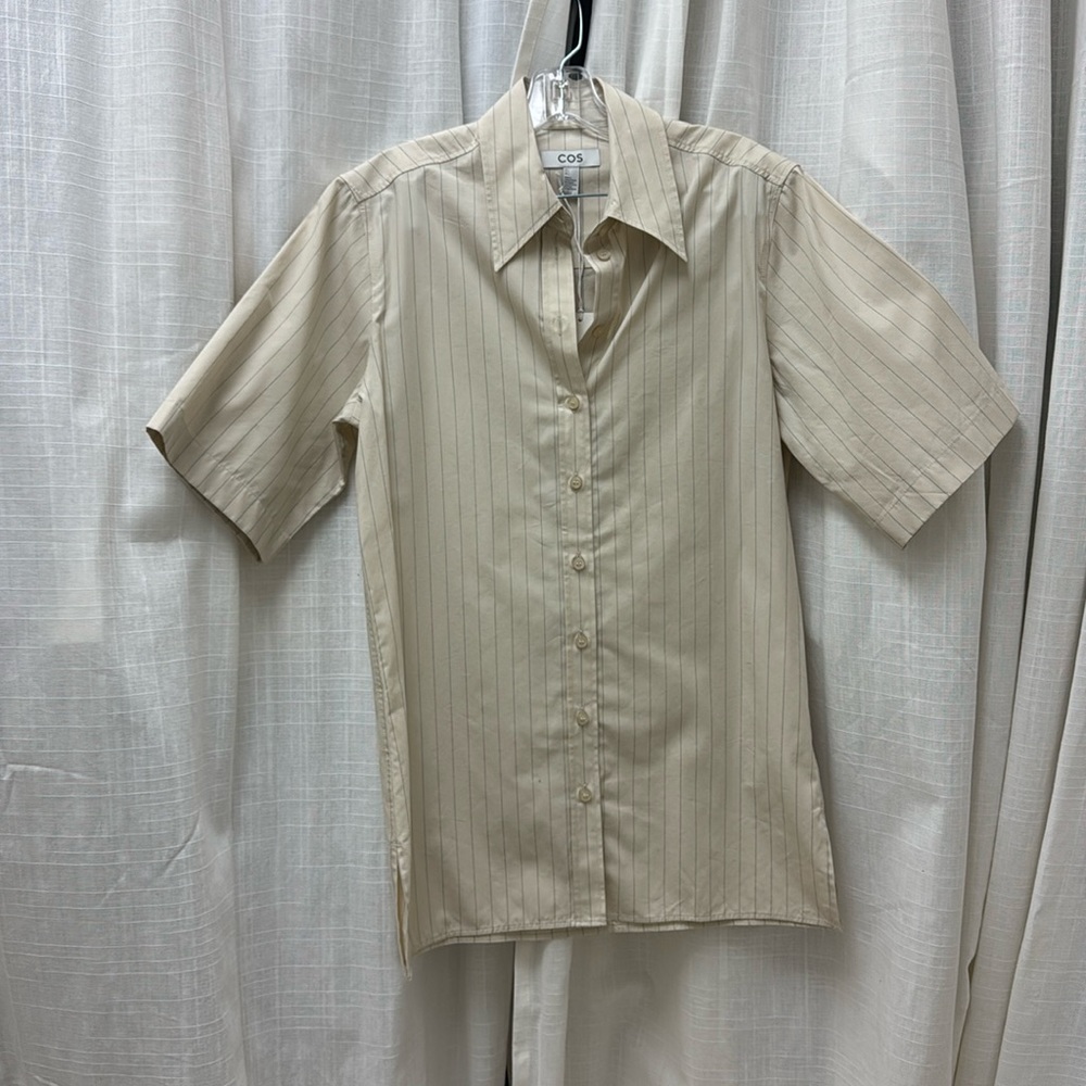 Cos Striped Button Down